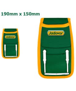 Bolso Cartuchera Colgante Porta Herramientas Martillos Jadever Amarillo/Verde JDTG2102