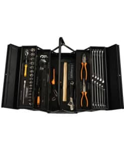 Caja con Herramientas Metálica x 125pzs Racing Lusqtoff LQCP125