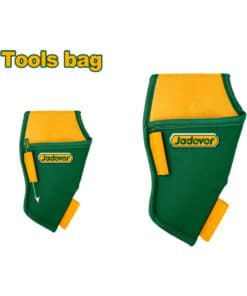 Bolso Cartuchera Colgante Porta Herramientas Jadever Amarillo/Verde JDTG2103