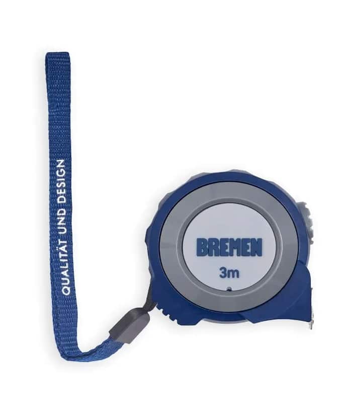 Cinta Métrica Imantada Autofrenante Con Doble Lectura 3mts x 19mm Bremen BRE8293