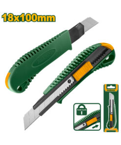 Cutter Trincheta 18mm x 153mm Jadever Amarillo/Verde JDSK3918