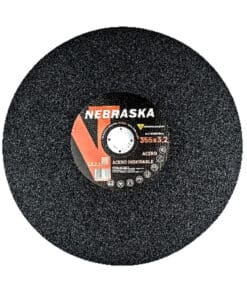 Disco Abrasivo de Corte Sensitiva Para Metal 355mm x 3.2mm x 25.4mm Nebraska NEDCR3553225