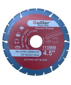 Disco Corte Diamantado Multifunción 115mm 4.5" Para Amoladora Guiller MD-460