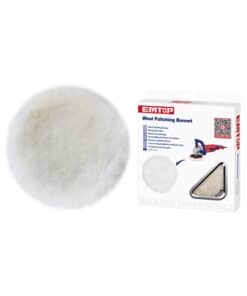 Disco Bonete de Lana Para Pulido Pulir 7" 180mm Emtop Rojo/Azul EWPB0701
