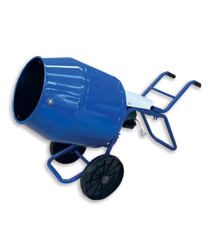 Hormigonera Mezcladora Desarmable 130lts Motor 1hp Rueda Plástica IS-FRA HCO39