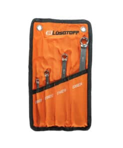 Juego Set Kit Llaves Combinadas Torx Hembra x 4pzs Lusqtoff Naranja/Negro L3220