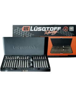 Juego Set Kit Puntas Torx Allen Multiestrias x 40pzs Lusqtoff Naranja/Negro L1047