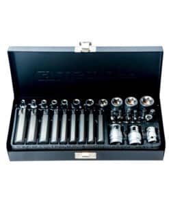 Alternative view of Juego Set Kit Puntas Torx y Tubos Hembra x 35pzs Lusqtoff Naranja/Negro L1048