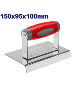 Llana Para Bordes de Aluminio Para Hormigón 1.2mm Top Value Emtop Rojo/Azul EMPE4315