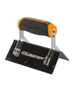 Llana Para Bordes Externos de Acero Inoxidable 1.3mm Lusqtoff Naranja/Negro L7124
