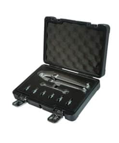 Juego Set Kit Llave Para Tuercas Con Agujeros x 9pzs Lusqtoff Naranja/Negro L1053