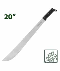 Machete Estándar 20" 508mm Cabo Remachado Hoja 1.9mm Jadever Amarillo/Verde JDNU0120