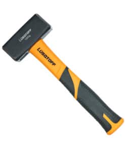 Martillo Maza de Acero 1000gr Mango Fibra de Vidrio Lusqtoff Naranja/Negro L7530