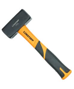 Martillo Maza de Acero 1250gr Mango Fibra de Vidrio Lusqtoff Naranja/Negro L7532