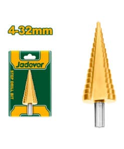 Mecha Cónica Escalonada 4 a 32mm Jadever Amarillo/Verde JDJD1403