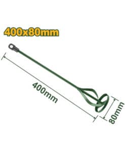 Mezclador Hexagonal 400 x 800mm Para Taladro Atornillador Jadever Amarillo/Verde JDXE2308