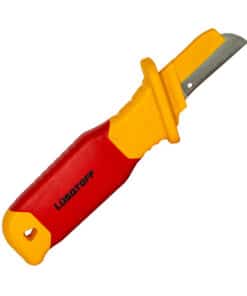 Navaja Cuchillo Mango Aislado Dieléctrico 1000V Lusqtoff Naranja/Negro L7445