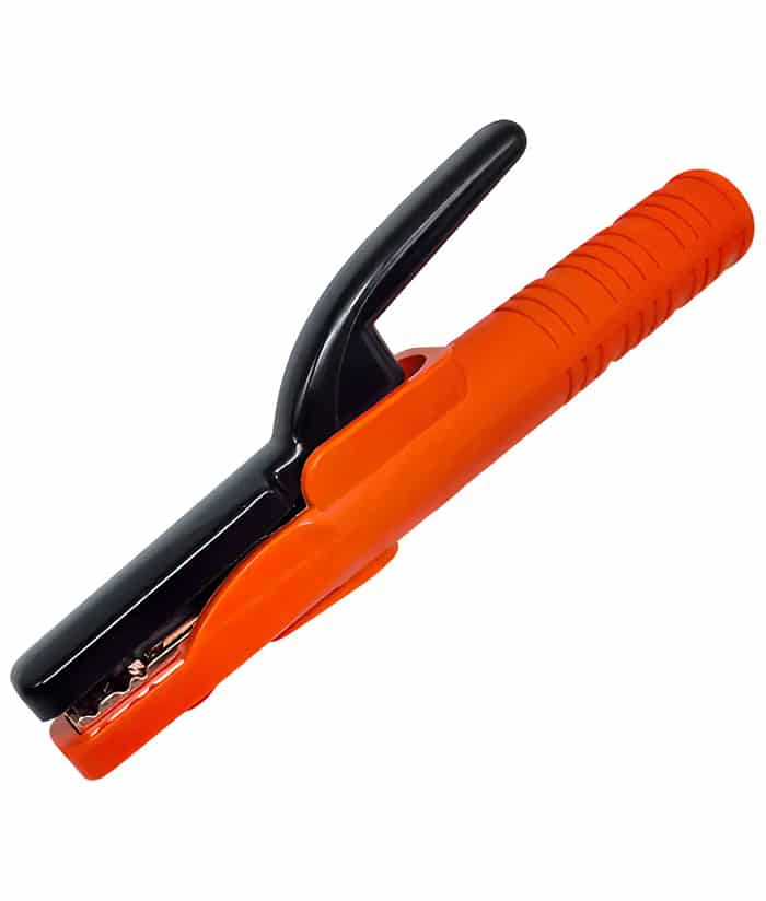 Pinza Porta Electrodos Mordaza de Cobre 500A Harden Naranja 761005