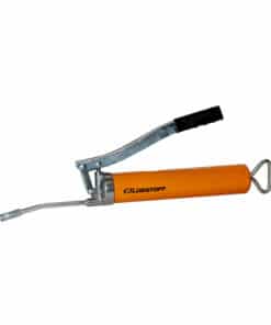 Pistola Engrasadora Grasera Industrial Manual 400cc Lusqtoff Naranja/Negro L1040