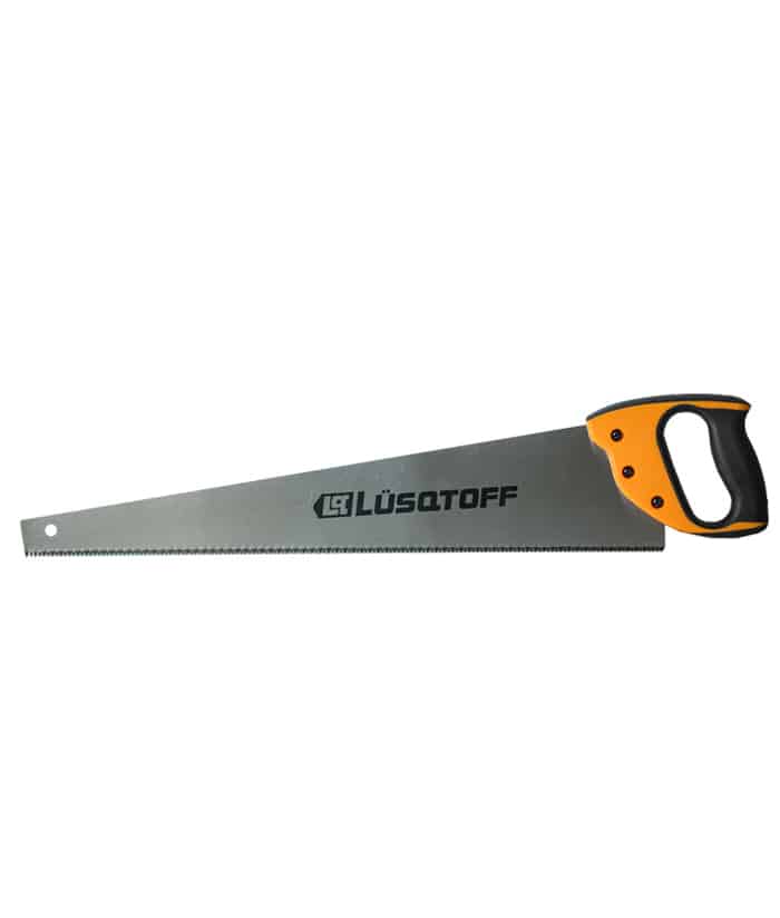 Serrucho Carpintero Profesional 22" 550mm Lusqtoff Naranja/Negro L7430