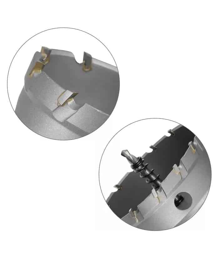 Sierra Mecha Copa de Tugsteno Para Metales 21mm Guiller HS-21 - Imagen 2