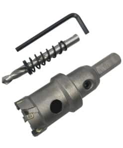 Sierra Mecha Copa de Tungsteno Para Metales 28mm Guiller HS-28