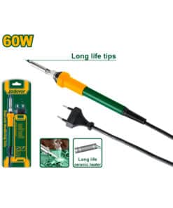 Soldador de Estaño Tipo Lápiz 60W Punta Cerámica Jadever Amarillo/Verde JDEL3606-4