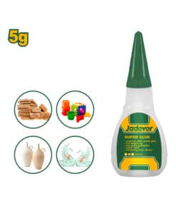 Super Pegamento Simil Gotita 5grs Jadever Amarillo/Verde JDGX1K12
