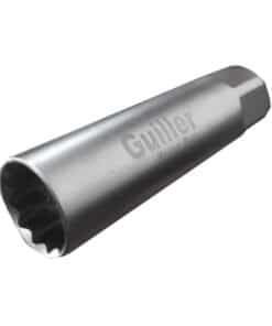 Tubo Bocallave Saca Bujía Estriada Largo Encastre 1/2" M14 x 63mm Guiller MD-467