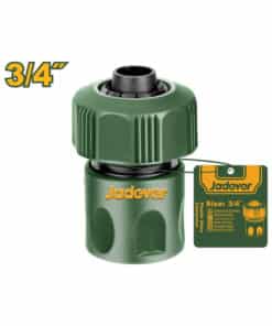 Acoples Rápidos Conector Para Riego Manguera 3/4" Jadever Verde JDQC1E34