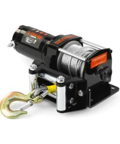 Aparejo Malacate Eléctrico 12V 1134kg Hamilton Negro/Naranja HME12V