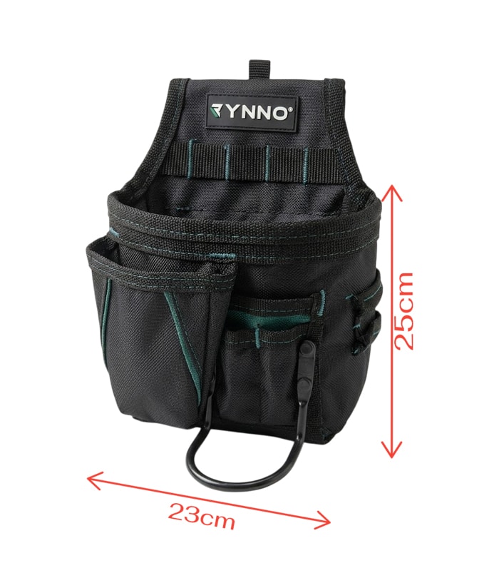 Bolso Cartuchera Rynno Verde/Negro RY-C200 - Imagen 2