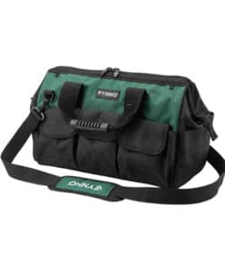 Bolso Cerrado Porta Herramientas Base Reforzada 18" Rynno Verde/Negro RY-B300