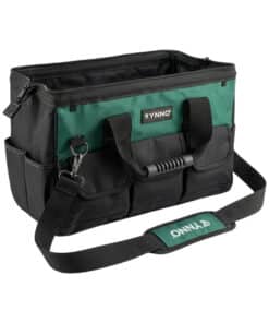 Alternative view of Bolso Cerrado Porta Herramientas Base Reforzada 18" Rynno Verde/Negro RY-B300