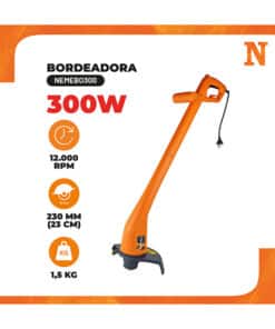 Alternative view of Bordeadora Eléctrica 300W 230mm Nebraska Naranja NEMEBO300
