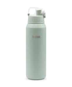 Botella Térmica de Acero Inoxidable 600cc Pico Deportivo Color Verde Agua Bremen 8216