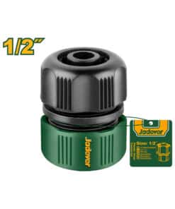 Conector Unión Reparador Acoples Rápidos Para Riego Manguera 1/2" Jadever Verde JDQC2E21