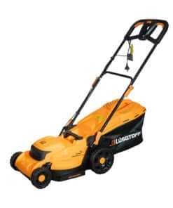 Cortadora de Pasto Césped Eléctrica 1600W Con Bolsa 40lts 7 Niveles Lusqtoff Jardín Naranja/Negro LCO1637-8B