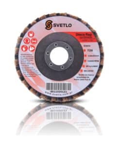 Disco Flap Combinado Lija y Vellón 115mm Grano Medio Svetlo DFIST115-22-M