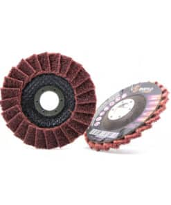 Disco Flap Manta Abrasiva Vellón 115mm Grano Medio Maxc Svetlo DFMMX115-22-M