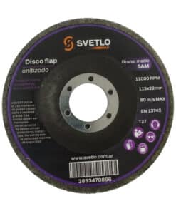Alternative view of Disco No Tejido 115mm de Pulir Pulido Quita Rayas Unitizado Max Svetlo DFUMX115-22-M