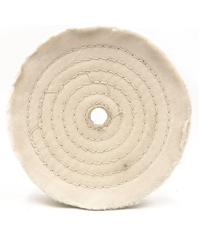 Disco Paño Blanco de Pulir Pulido 150mm x 30 Capas Svetlo DPCST150-30-B