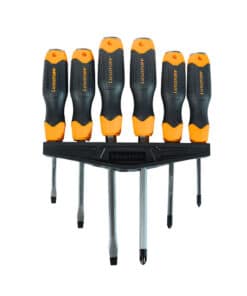 Alternative view of Juego Set Kit Destornilladores Pasantes x 6pzs Lusqtoff Naranja/Negro L6908