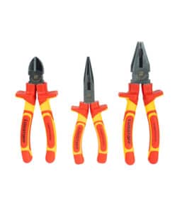 Juego Set Kit Pinzas y Alicate Aisladas Dieléctricas 1000V x 3pzs Lusqtoff L4265