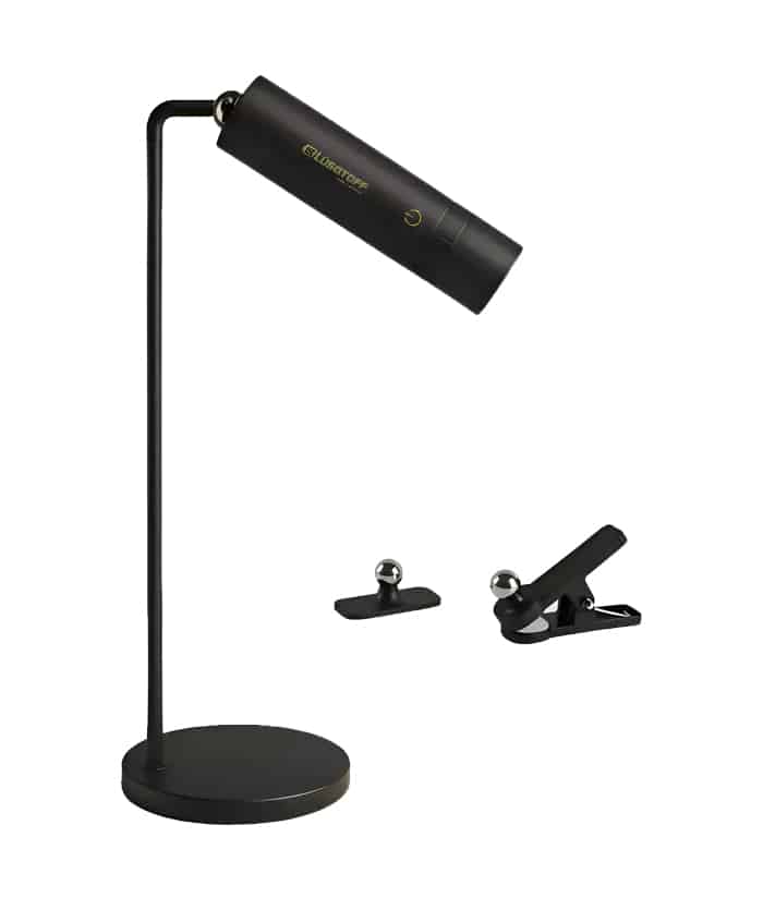Lámpara Linterna Luminaria Luz LED 3W Magnética 3 en 1 Negra Lusqtoff Electric LQE-VEL-CN