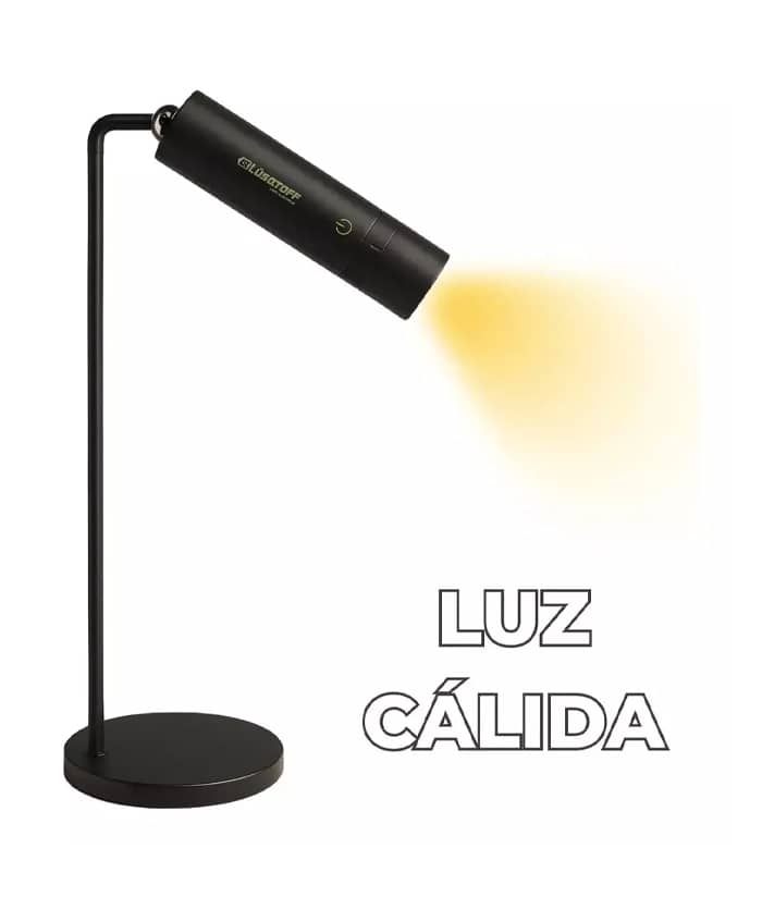Lámpara Linterna Luminaria Luz LED 3W Magnética 3 en 1 Negra Lusqtoff Electric LQE-VEL-CN - Imagen 3