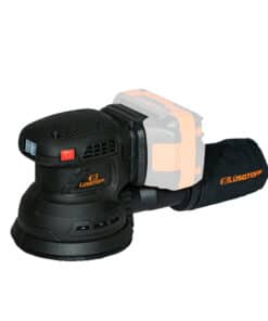 Alternative view of Lijadora Roto Orbital de Mano a Batería Inalámbrica 18V 11000rpm Motor Brushless Black Series Lusqtoff Naranja/Negro LRL11000-9B