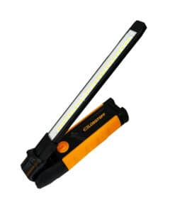 Alternative view of Linterna Luz LED Recargable Imantada 1000 Lúmenes Anti Impacto Plegable Combinada Lusqtoff Naranja/Negro L7934