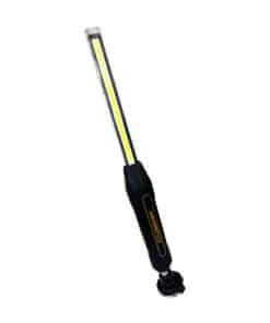 Linterna Luz LED Recargable Imantada 800 Lúmenes Anti Impacto Multiposición 360º Lusqtoff Naranja/Negro L7932