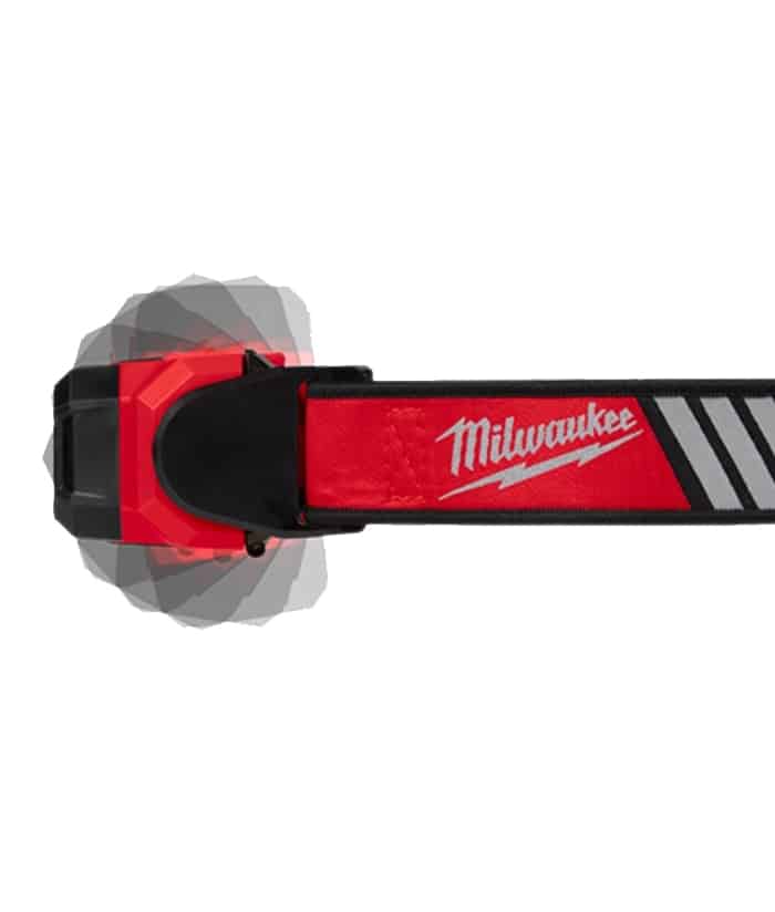 Linterna Luz Lámpara Led Frontal Vincha Minero Para Casco 600lum REDLITHIUM™ USB BEACON™ Milwaukee 2116-21 - Imagen 6